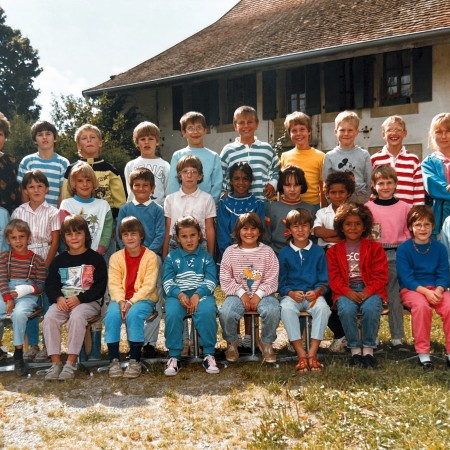 Photographie de classe, 1989-1990